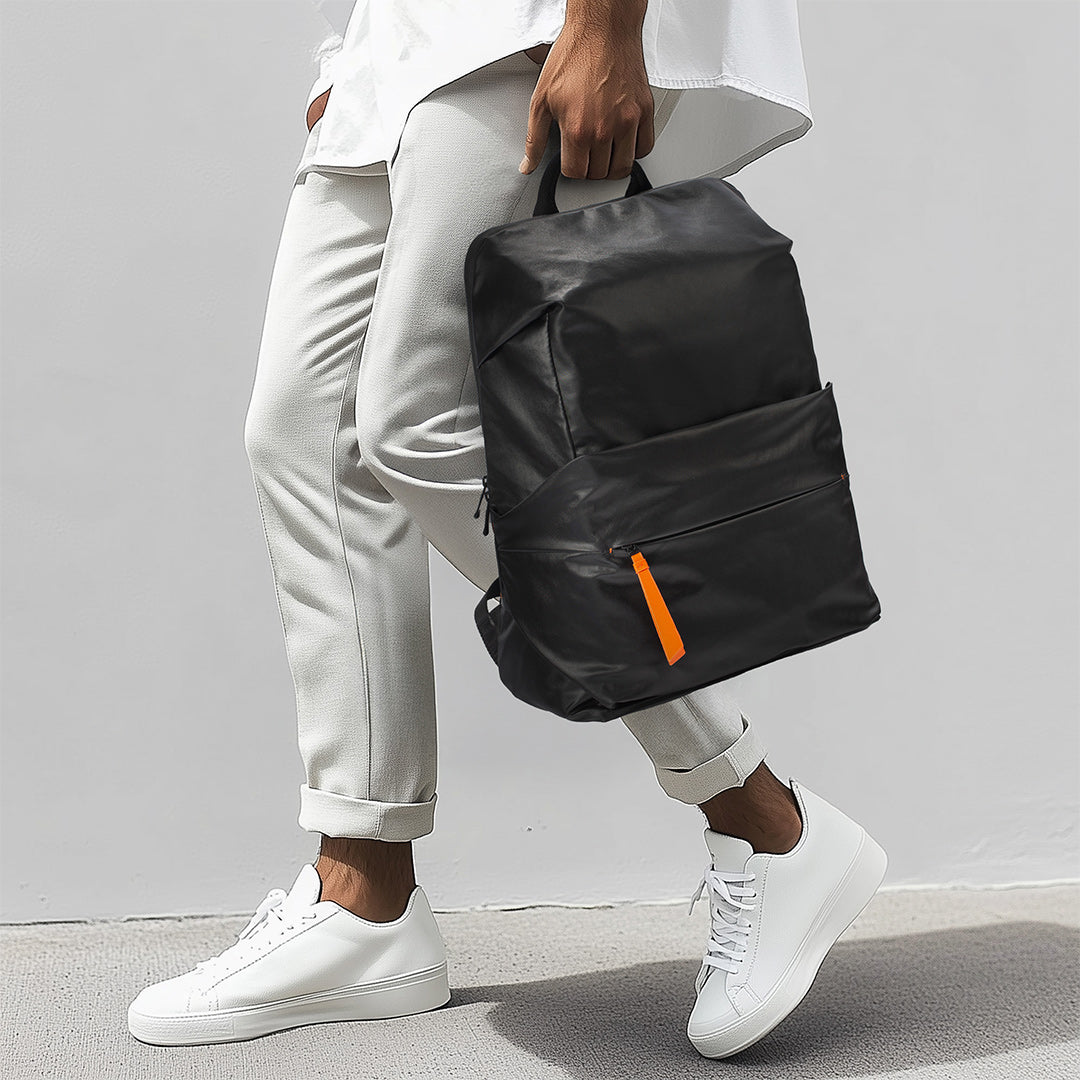TID Alpha Backpack – Sleek Black Design for Everyday Style