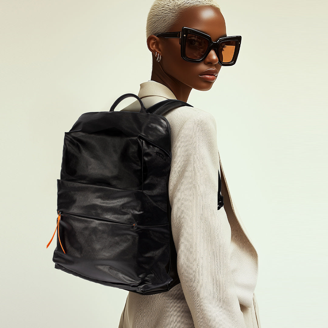 TID Alpha Backpack – Sleek Black Design for Everyday Style