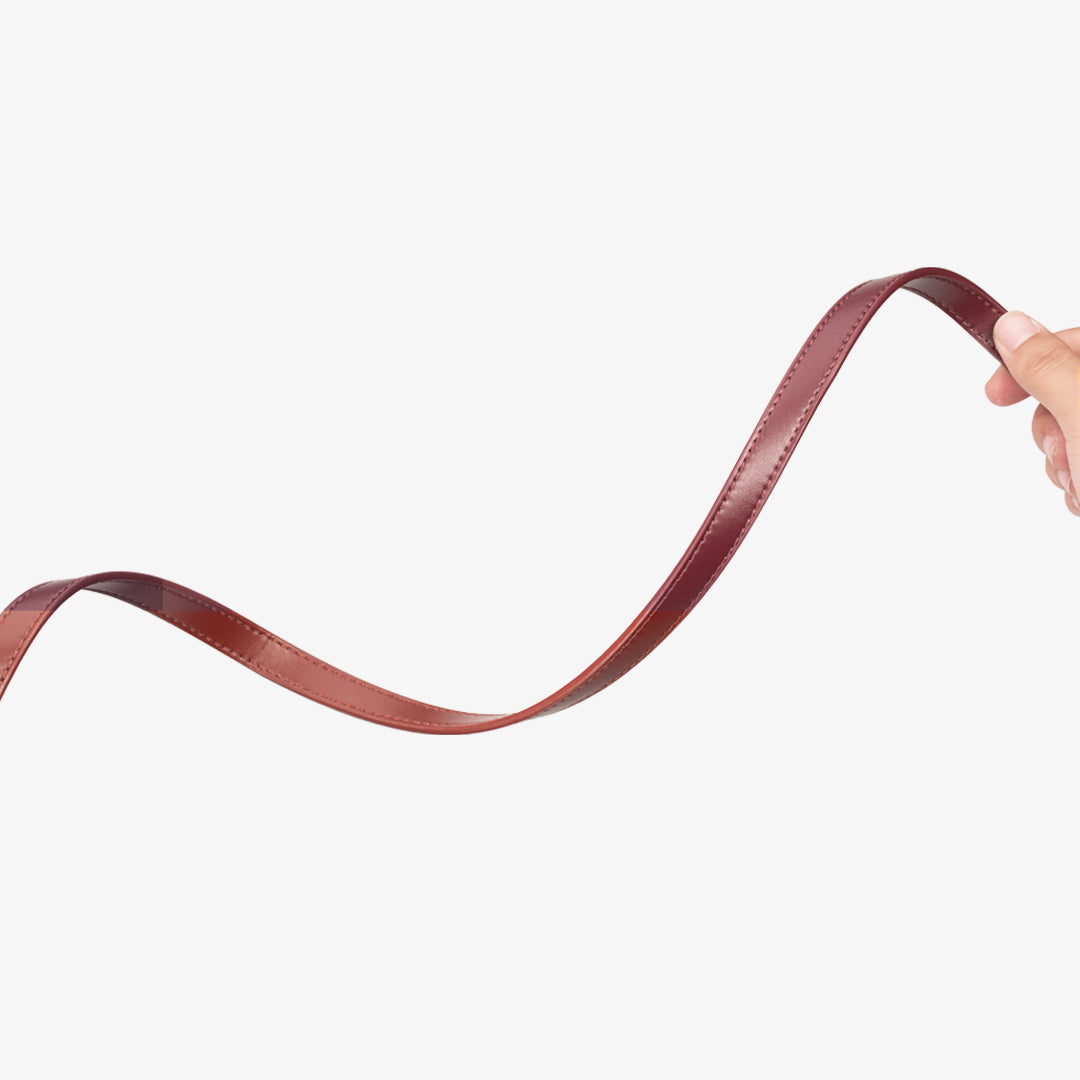 TID Burgundy Suede Crossbody Bag Phone Bag