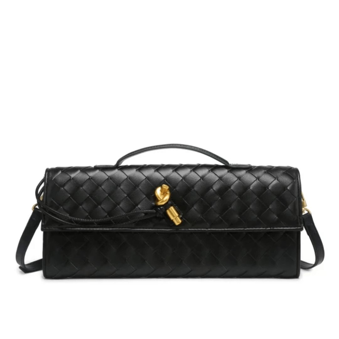 LALUVA Miami Woven Clutch