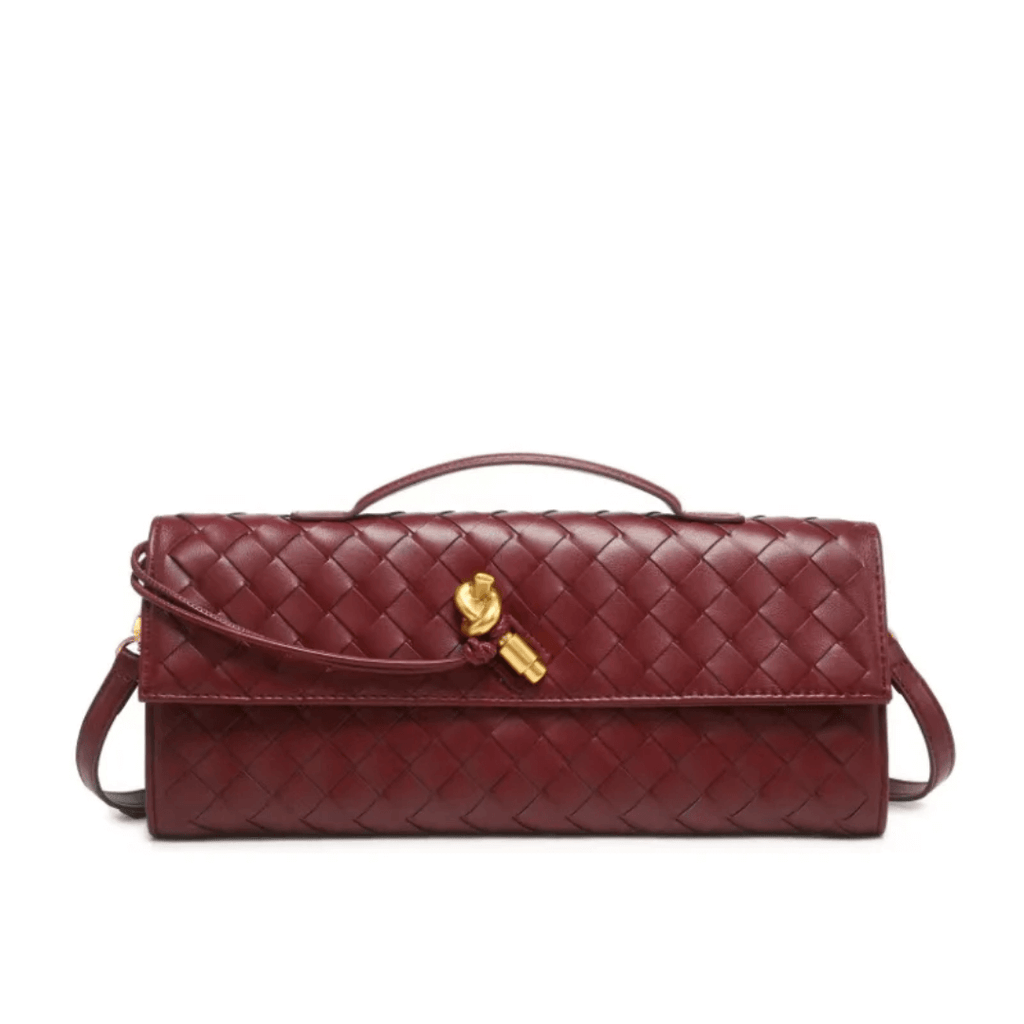 LALUVA Miami Woven Clutch