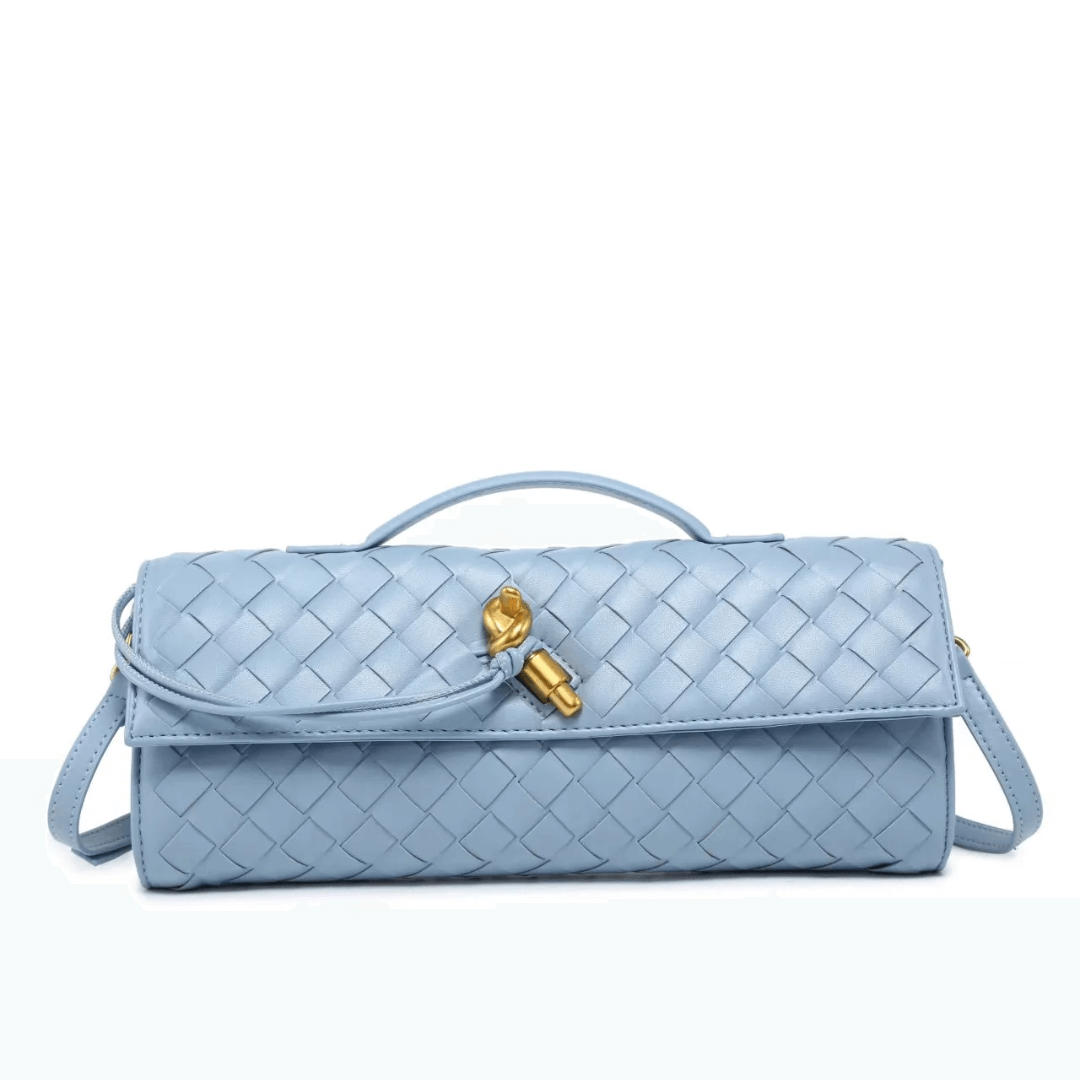 LALUVA Miami Woven Clutch